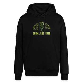 Baumklettern Baumpfleger Arborist Baumkletterer - Stanley/Stella Unisex Hoodie SOUNDER - Schwarz - Vorne - Alina (178cm) & Michal (187cm)