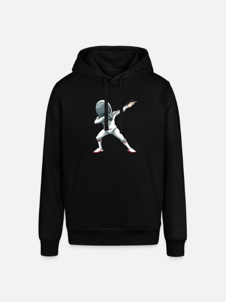 Fencing Dabbing Dab Fencing - Stanley/Stella SOUNDER Unisex Hoodie - black