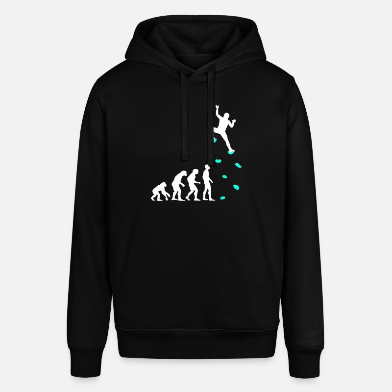 Klettern Evolution Klettergriffe Kletterwand - Stanley/Stella Unisex Hoodie SOUNDER - Schwarz