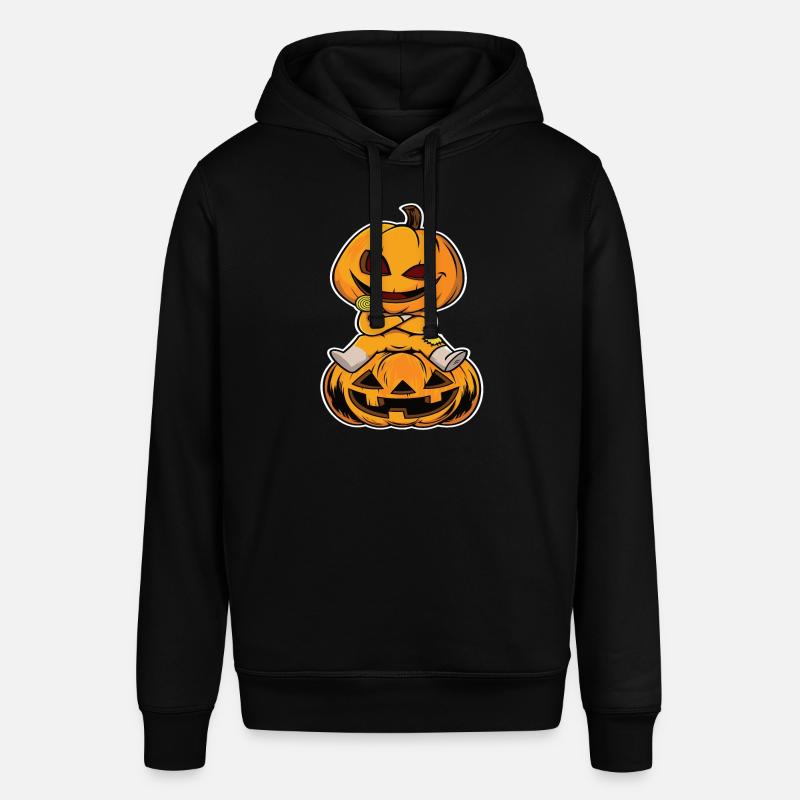Citrouille Halloween - Sweat à capuche SOUNDER Stanley/Stella Unisexe - noir