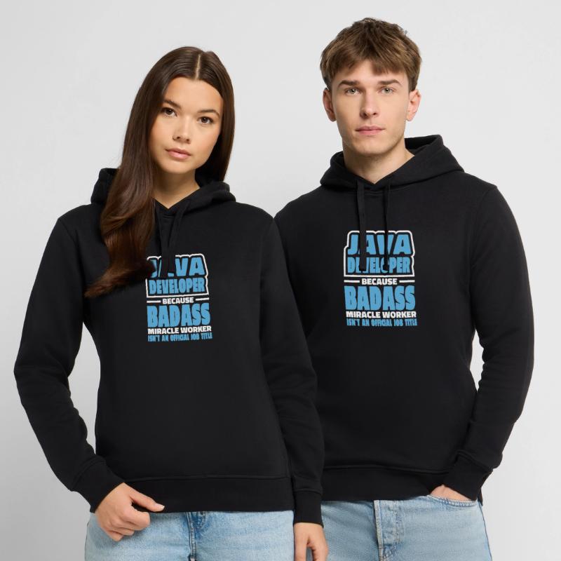Java Developer Badass Stanley/Stella SOUNDER Unisex Hoodie