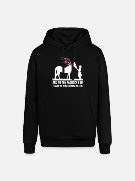 Heste Ridning Ordsprog Citater Heste Girls Horse - Stanley/Stella SOUNDER unisex hoodie - sort