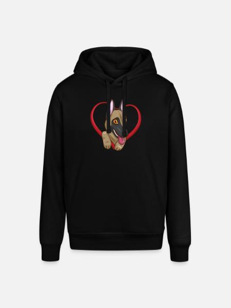 Belgian Malinois Belgian Shepherd Dog - Stanley/Stella SOUNDER Unisex Hoodie - black