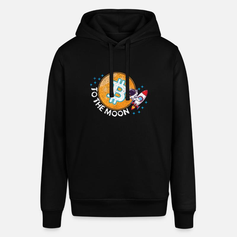 Bitcoin Crypto Blockchain Cryptocurrency BTC - Sweat à capuche SOUNDER Stanley/Stella Unisexe - noir