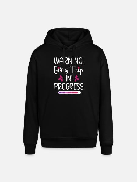 Piger 'Holiday Girls Trip Udflugt Girls Weekend - Stanley/Stella SOUNDER unisex hoodie - sort