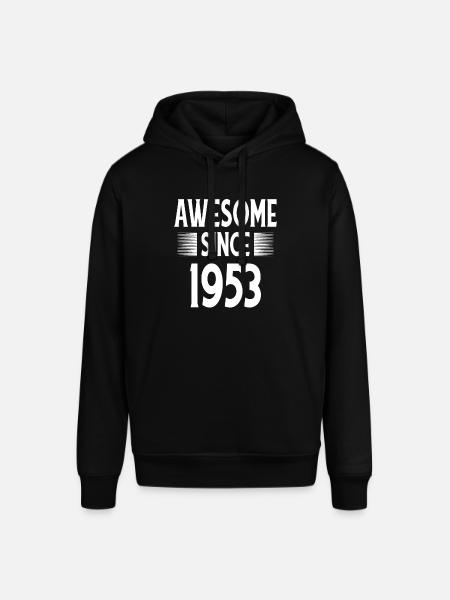 Awesome Since 1953 - Stanley/Stella SOUNDER Unisex Hoodie - black