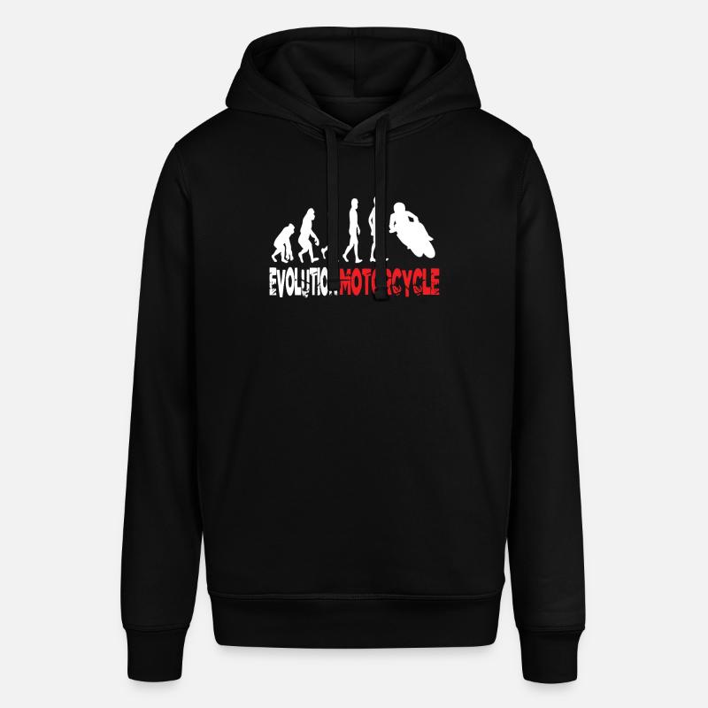 Evolution moto - Sweat à capuche SOUNDER Stanley/Stella Unisexe - noir