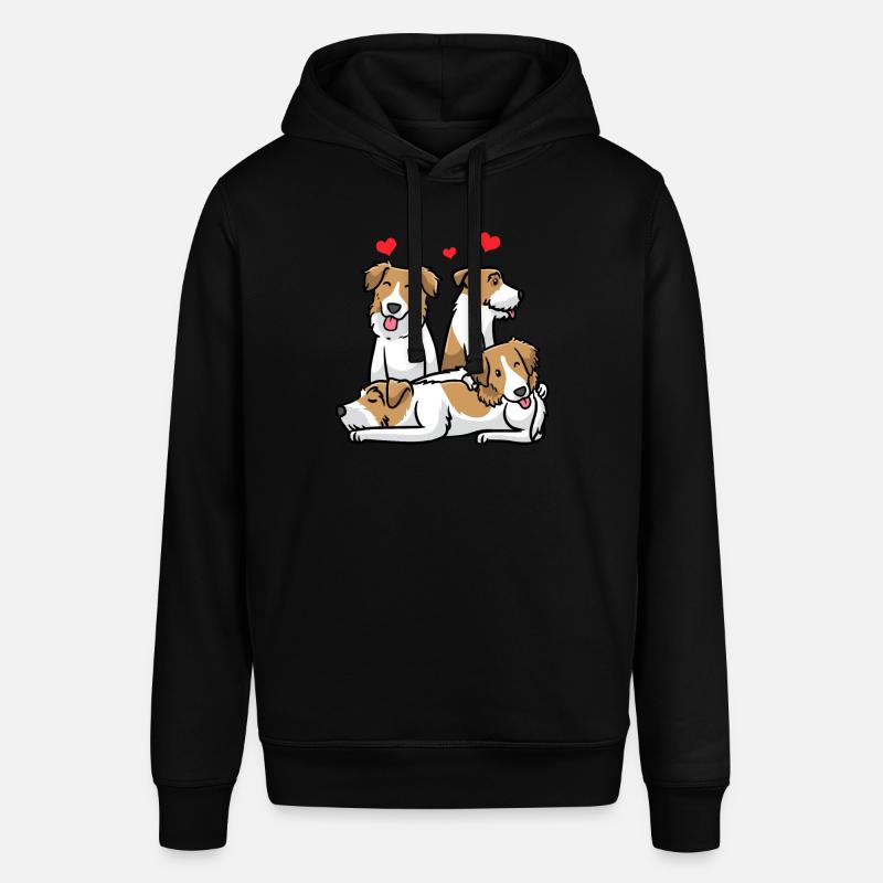 Kromfohrländer Chiens Propriétaires de chiens - Sweat à capuche SOUNDER Stanley/Stella Unisexe - noir