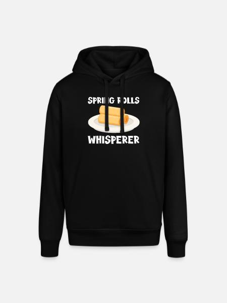 Spring Rolls Whisperer - Stanley/Stella SOUNDER Unisex Hoodie - black