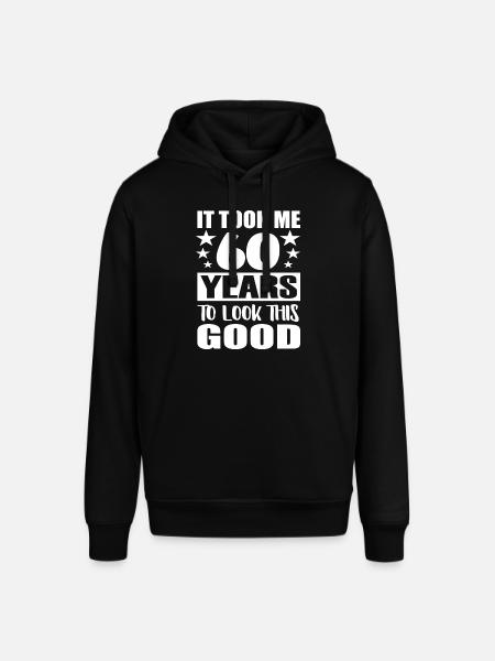 Il a fallu 60 ans 60 ans anniversaire - Sweat à capuche SOUNDER Stanley/Stella Unisexe - noir