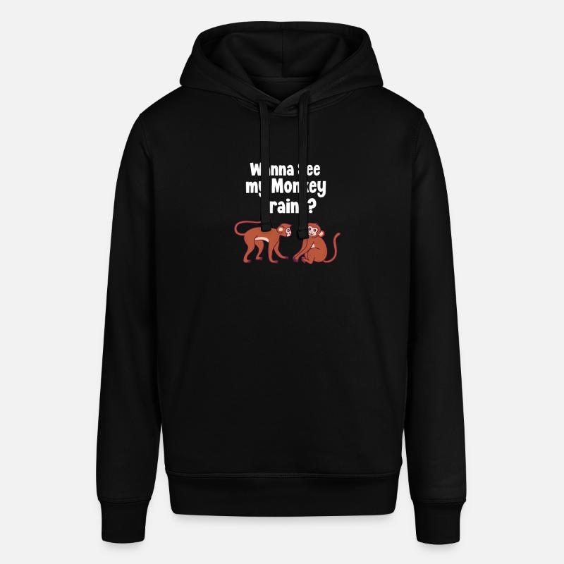 Singe Singe Singe Cadeau - Sweat à capuche SOUNDER Stanley/Stella Unisexe - noir