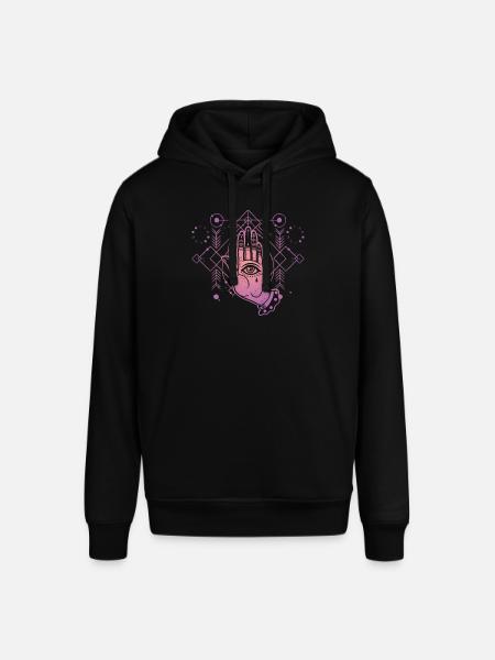 Hand Tarot sacred geometry - Stanley/Stella SOUNDER Unisex Hoodie - black