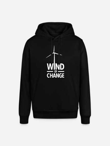 Windenergie Windkraft Klima Windrad - Stanley/Stella Unisex Hoodie SOUNDER - Schwarz
