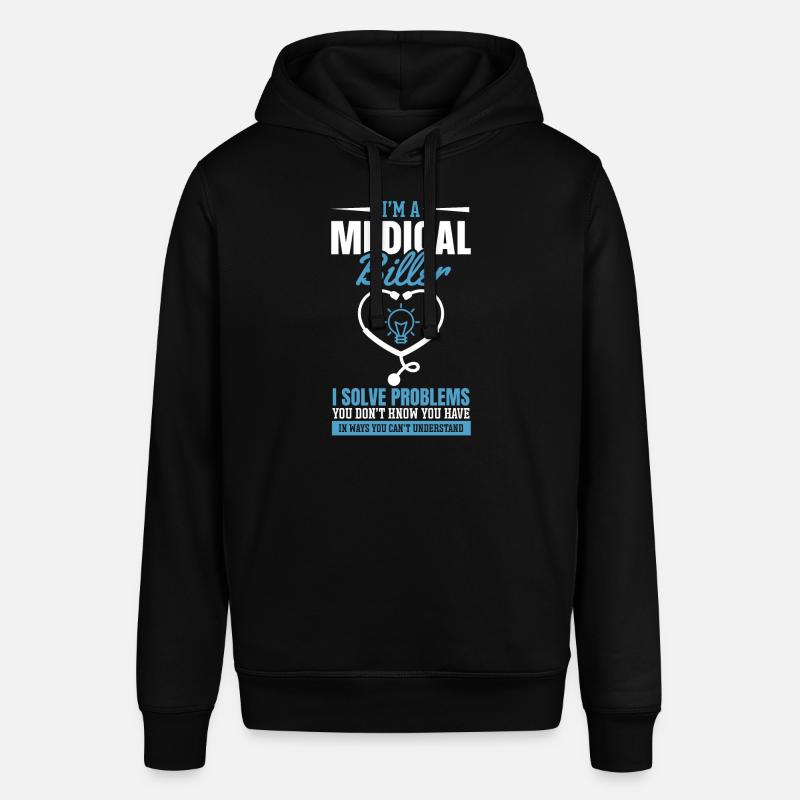 ICD Medical Coding Ich bin ein medizinischer Rechnungssteller - Stanley/Stella Unisex Hoodie SOUNDER - Schwarz