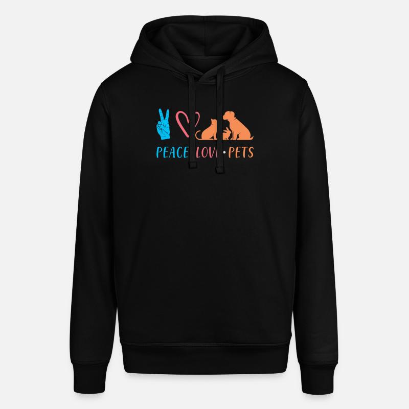 Animaux Animaux De compagnie Amour - Sweat à capuche SOUNDER Stanley/Stella Unisexe - noir