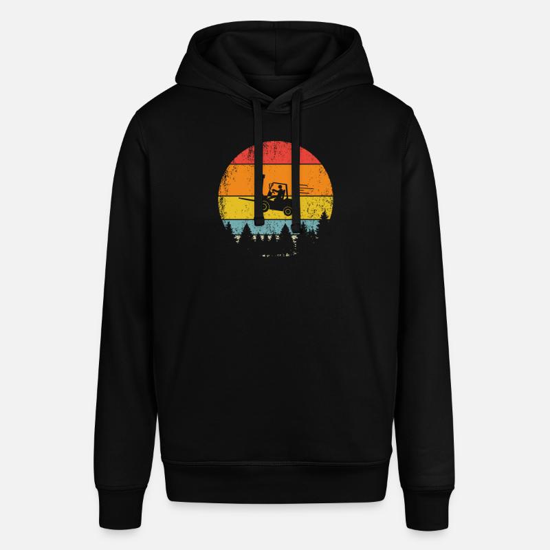 Lagerist Staplerfahrer Gabelstaplerfahrer Stapler - Stanley/Stella Unisex Hoodie SOUNDER - Schwarz