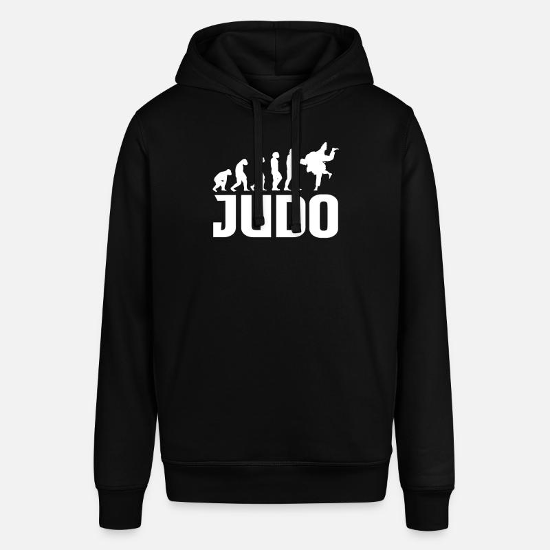 Évolution du judo - Sweat à capuche SOUNDER Stanley/Stella Unisexe - noir