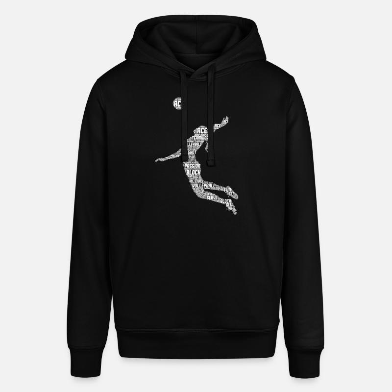 Volleyeuse Volleyeuse Volleyeuse - Sweat à capuche SOUNDER Stanley/Stella Unisexe - noir