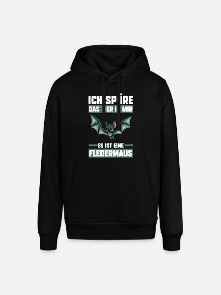 Fledermaus - Stanley/Stella Unisex Hoodie SOUNDER - Schwarz