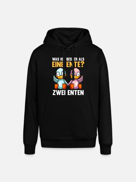 Ente Enten - Stanley/Stella Unisex Hoodie SOUNDER - Schwarz