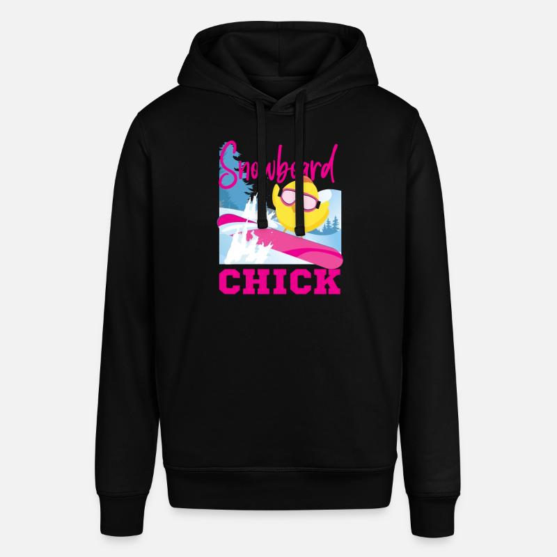 Snowboard Snowboard Poulet - Sweat à capuche SOUNDER Stanley/Stella Unisexe - noir