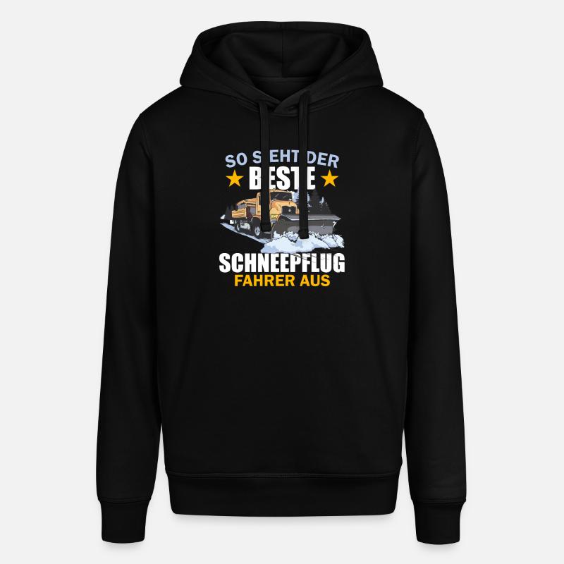 Bester Schneepflugfahrer - Stanley/Stella Unisex Hoodie SOUNDER - Schwarz