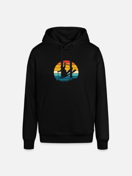 Ski - Stanley/Stella SOUNDER Unisex Hoodie - black