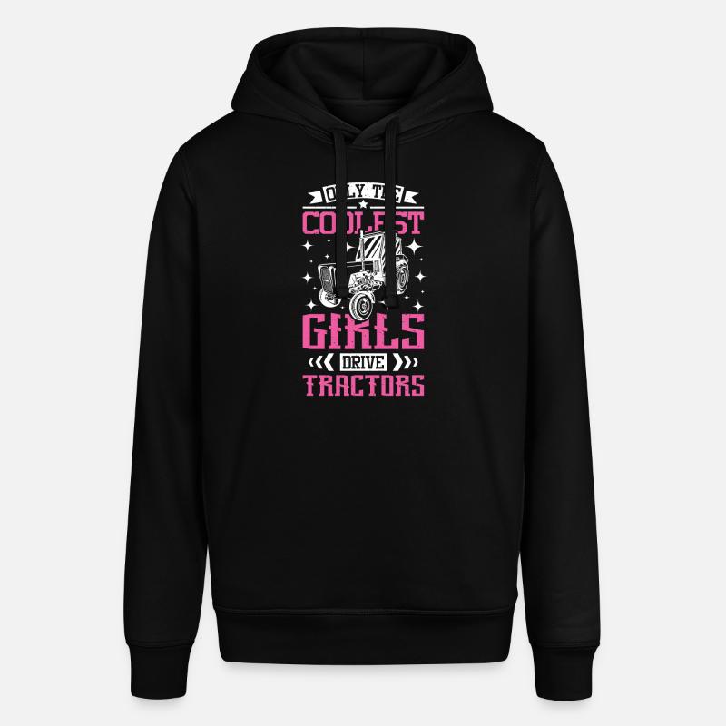 Tracteur Filles - Sweat à capuche SOUNDER Stanley/Stella Unisexe - noir