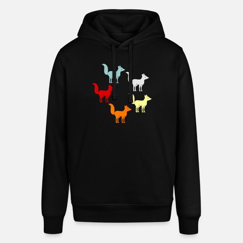 Fuchs - Stanley/Stella Unisex Hoodie SOUNDER - Schwarz