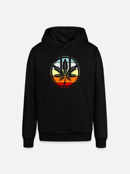 Cannabis - Stanley/Stella SOUNDER Unisex Hoodie - black