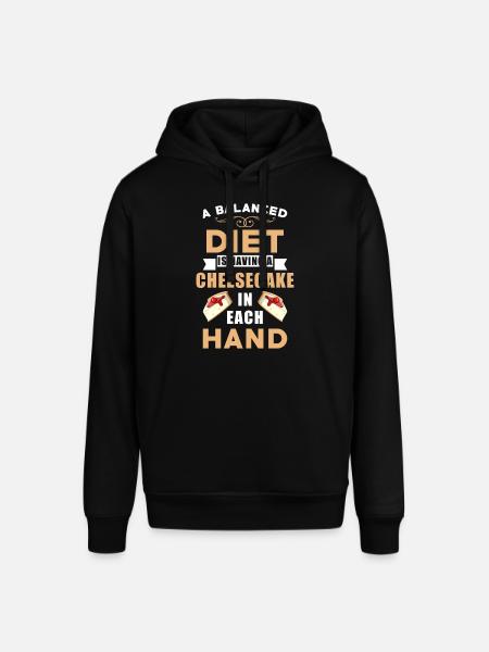 Cheesecake Diet - Stanley/Stella SOUNDER Unisex Hoodie - black