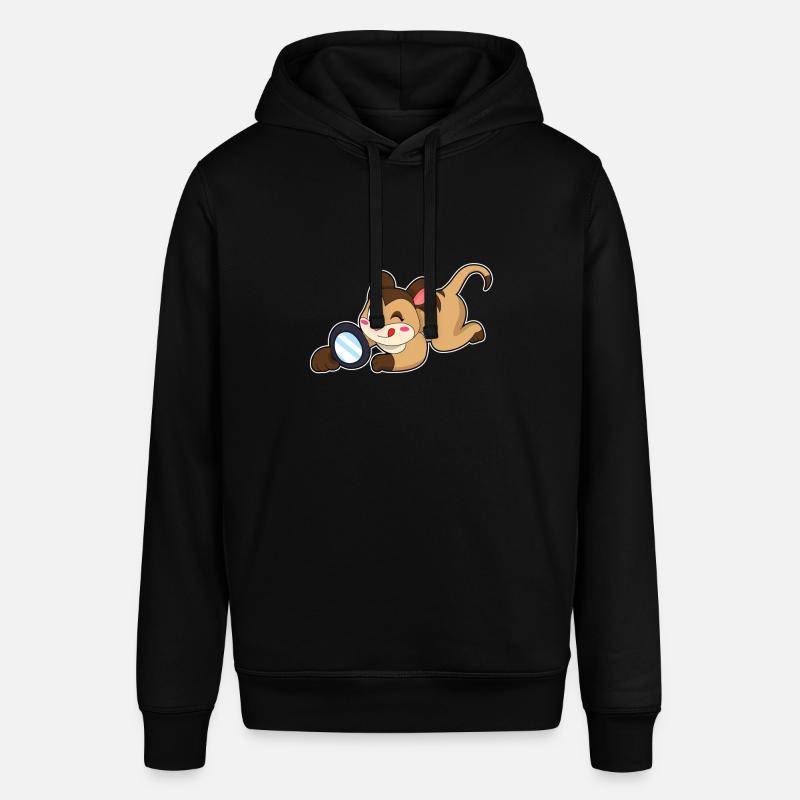 Suricates avec loupe - Sweat à capuche SOUNDER Stanley/Stella Unisexe - noir