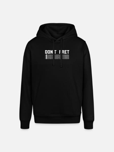 Don't Fret | Guitar - Stanley/Stella SOUNDER Unisex Hoodie - black