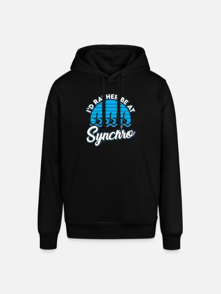 Synchronschwimmen - Stanley/Stella Unisex Hoodie SOUNDER - Schwarz