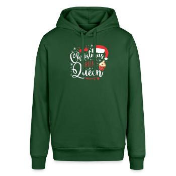 Cuire au four un cupcake de Noël - Sweat à capuche SOUNDER Stanley/Stella Unisexe - vert bouteille - Devant - Alina (178cm) & Michal (187cm)