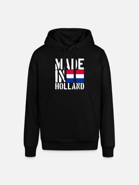 Holland Dutch Funny saying - Stanley/Stella SOUNDER Unisex Hoodie - black