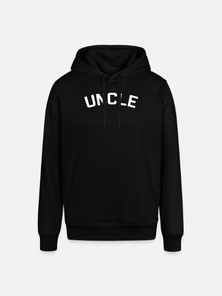 Simple Uncle Tee Shirt - Stanley/Stella SOUNDER Unisex Hoodie - black