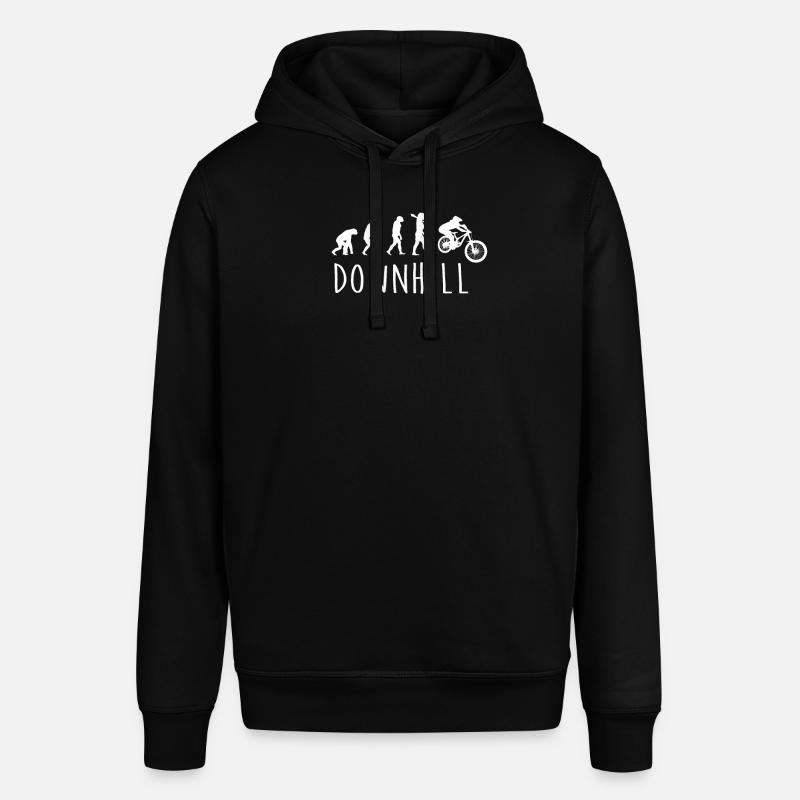 Downhill Evolution - Stanley/Stella Unisex Hoodie SOUNDER - Schwarz