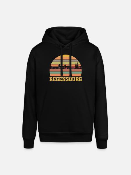 Regensburg - Stanley/Stella Unisex Hoodie SOUNDER - Schwarz