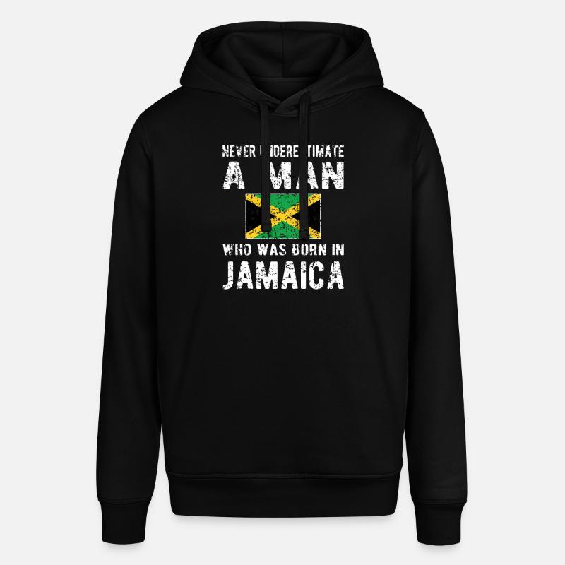 Fier drapeau jamaïcain jamaïcain - Sweat à capuche SOUNDER Stanley/Stella Unisexe - noir