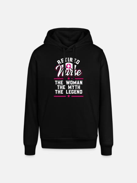 Retirement Pension 2022 Nurse - Stanley/Stella SOUNDER Unisex Hoodie - black