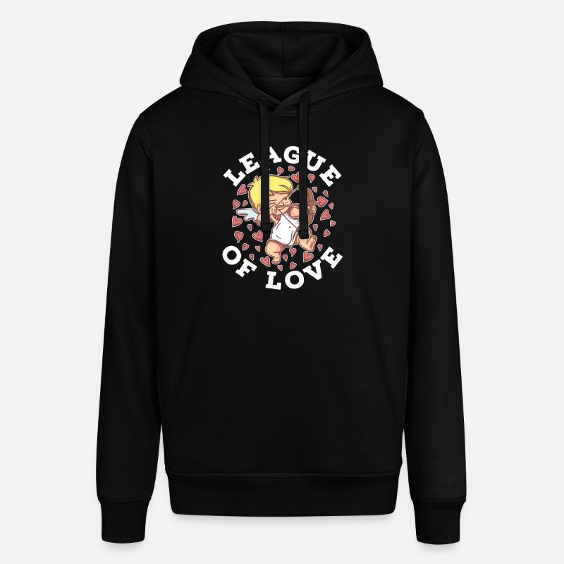 Saint-Valentin Saint-Valentin - Sweat à capuche SOUNDER Stanley/Stella Unisexe - noir