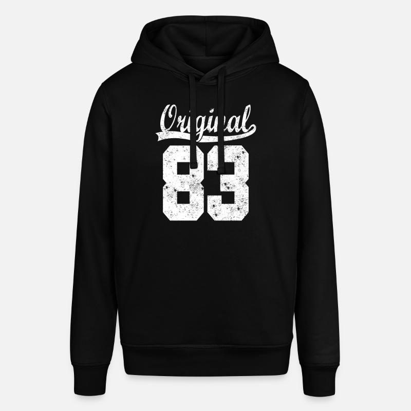 83 nés Gift - Sweat à capuche SOUNDER Stanley/Stella Unisexe - noir