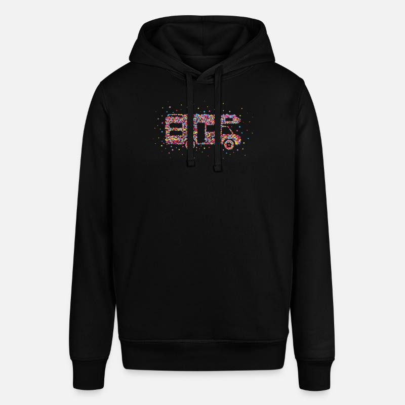 Camping Camping Camping Cadeau - Sweat à capuche SOUNDER Stanley/Stella Unisexe - noir
