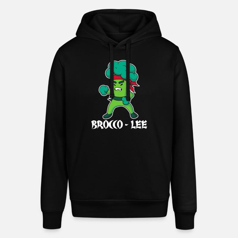 Brocco Lee Broccoli Meme - Sweat à capuche SOUNDER Stanley/Stella Unisexe - noir