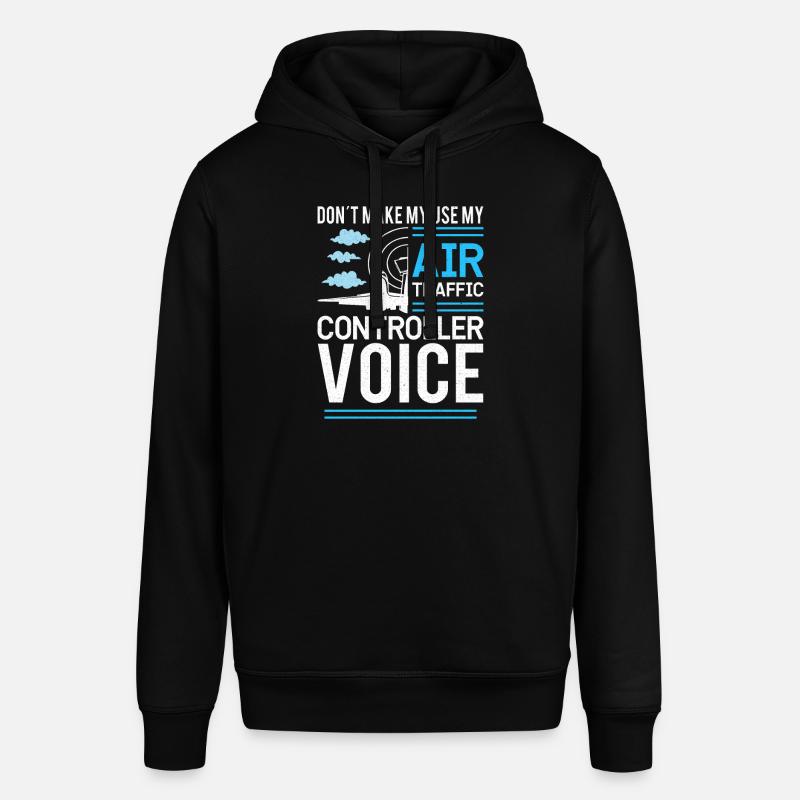 Air Traffic Controller Flight Service - Stanley/Stella SOUNDER Unisex Hoodie - black