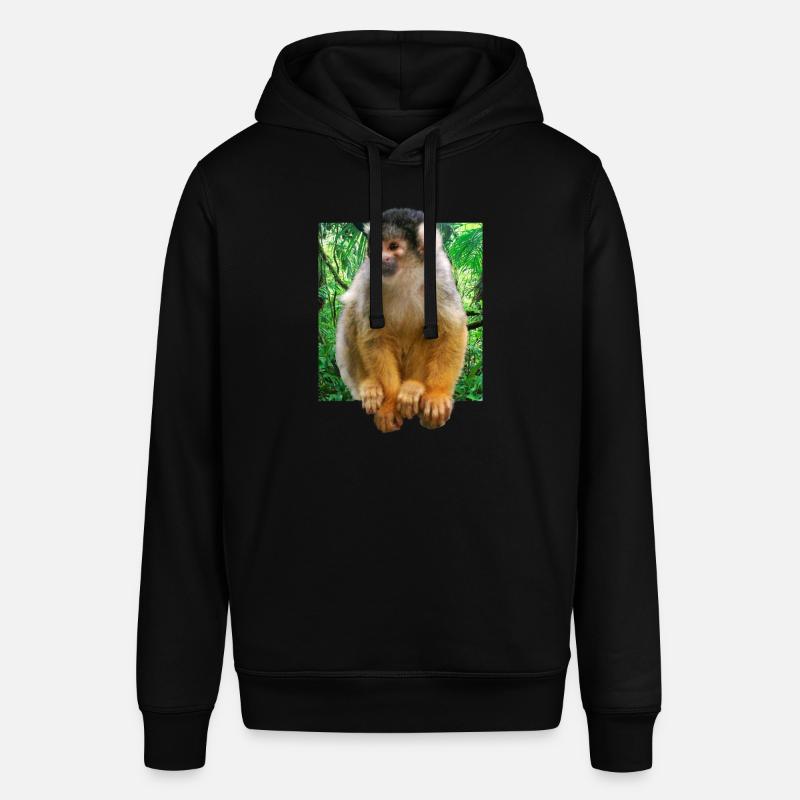 Crâne singe écureuil singe - Sweat à capuche SOUNDER Stanley/Stella Unisexe - noir