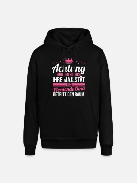 Werdende Oma - Stanley/Stella Unisex Hoodie SOUNDER - Schwarz