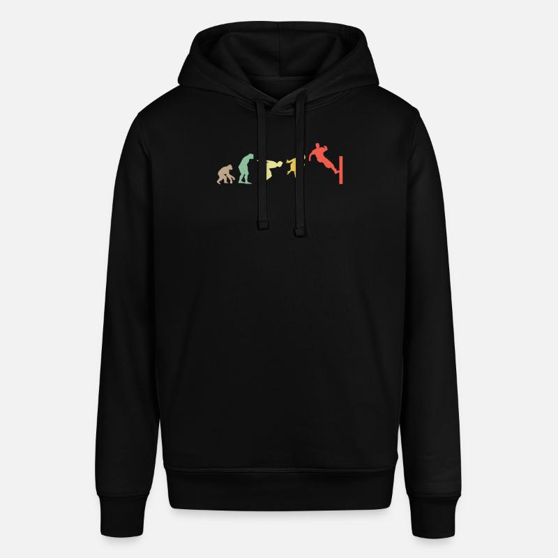 Évolution du Parkour Rétro - Sweat à capuche SOUNDER Stanley/Stella Unisexe - noir