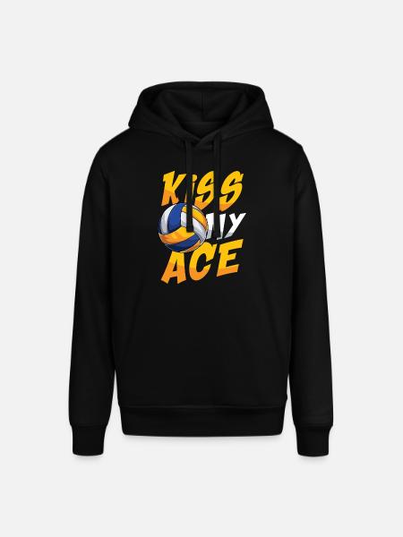 Kiss My Ace - Stanley/Stella Unisex Hoodie SOUNDER - Schwarz
